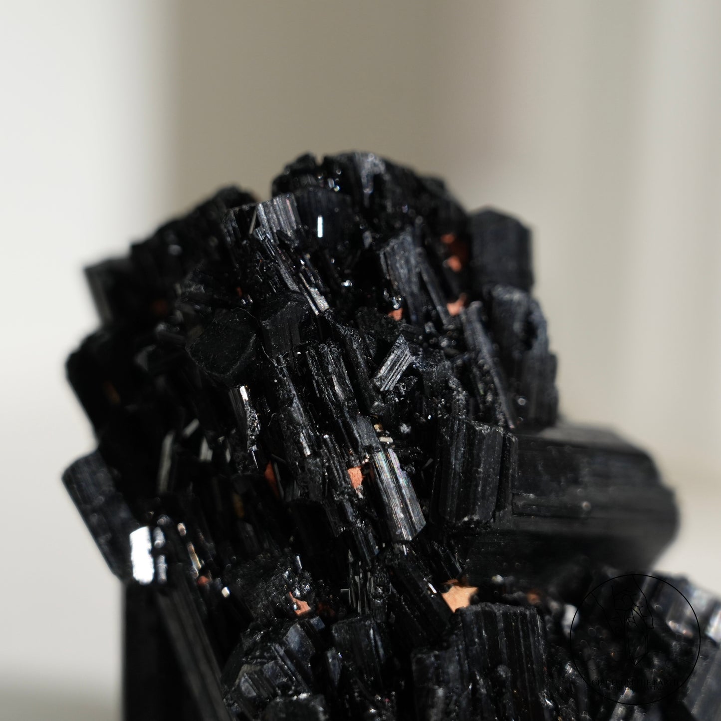 Mozambique lustrous black tourmaline 