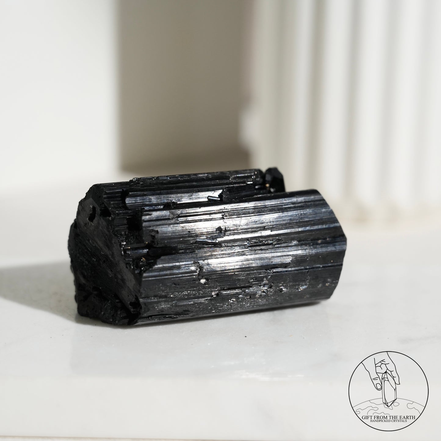 莫桑比克亮面黑碧璽原石