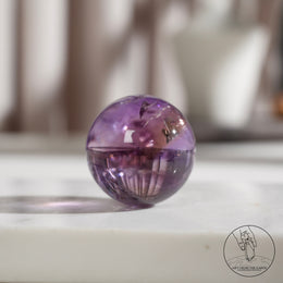 紫黃水晶球