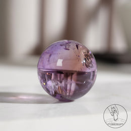 紫黃水晶球