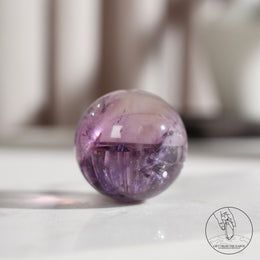 紫黃水晶球