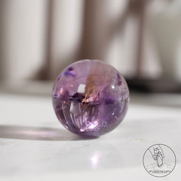 紫黃水晶球