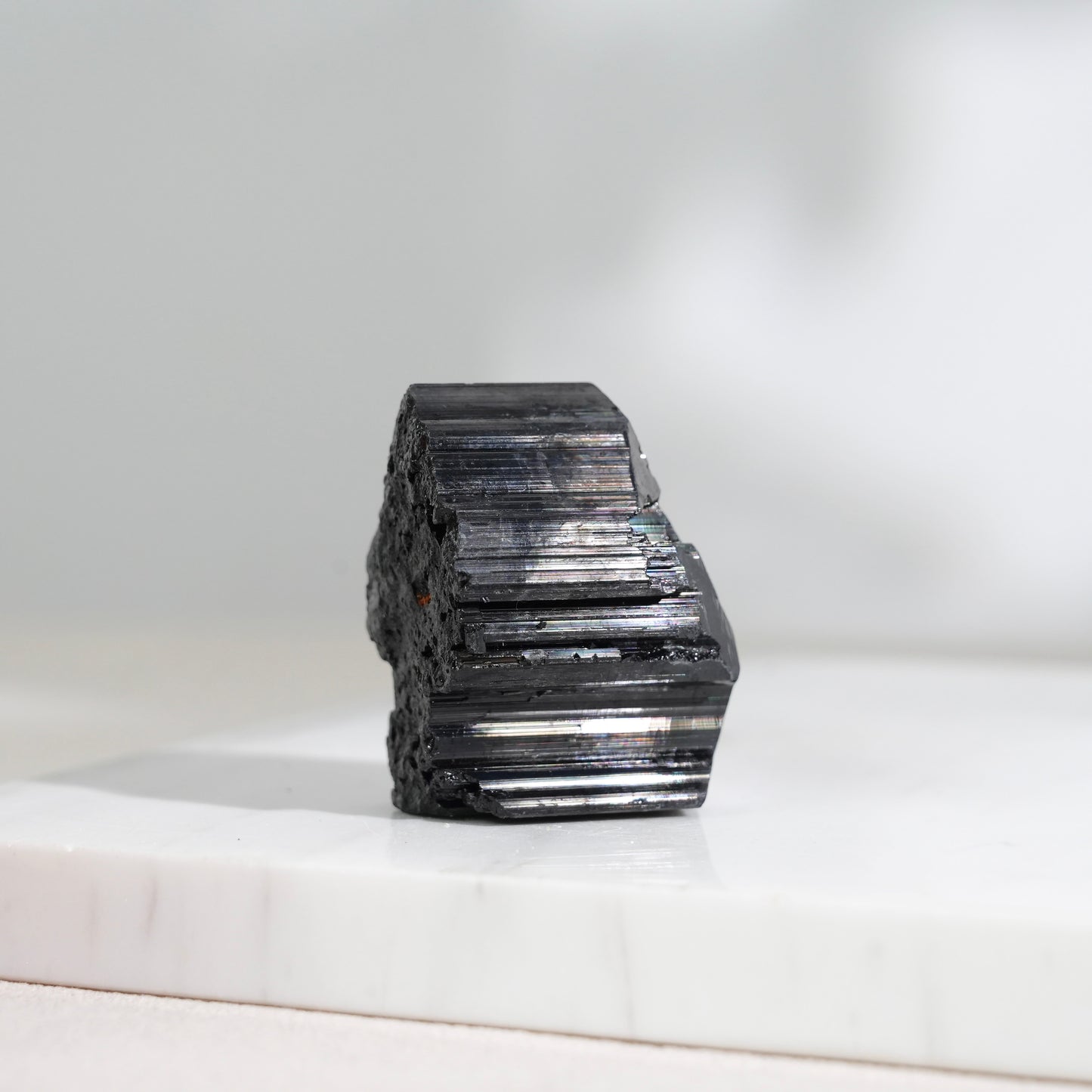 Mozambique lustrous black tourmaline 