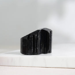 Glossy Black Tourmaline Raw Stone