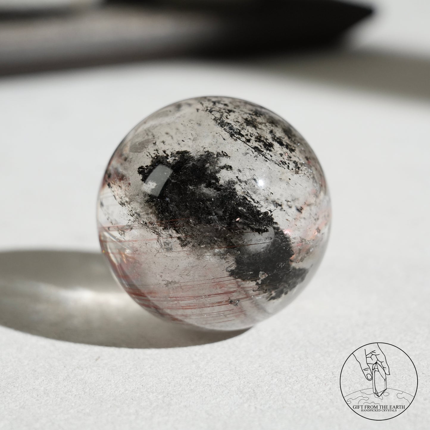 紅髮晶綠幽靈水晶球