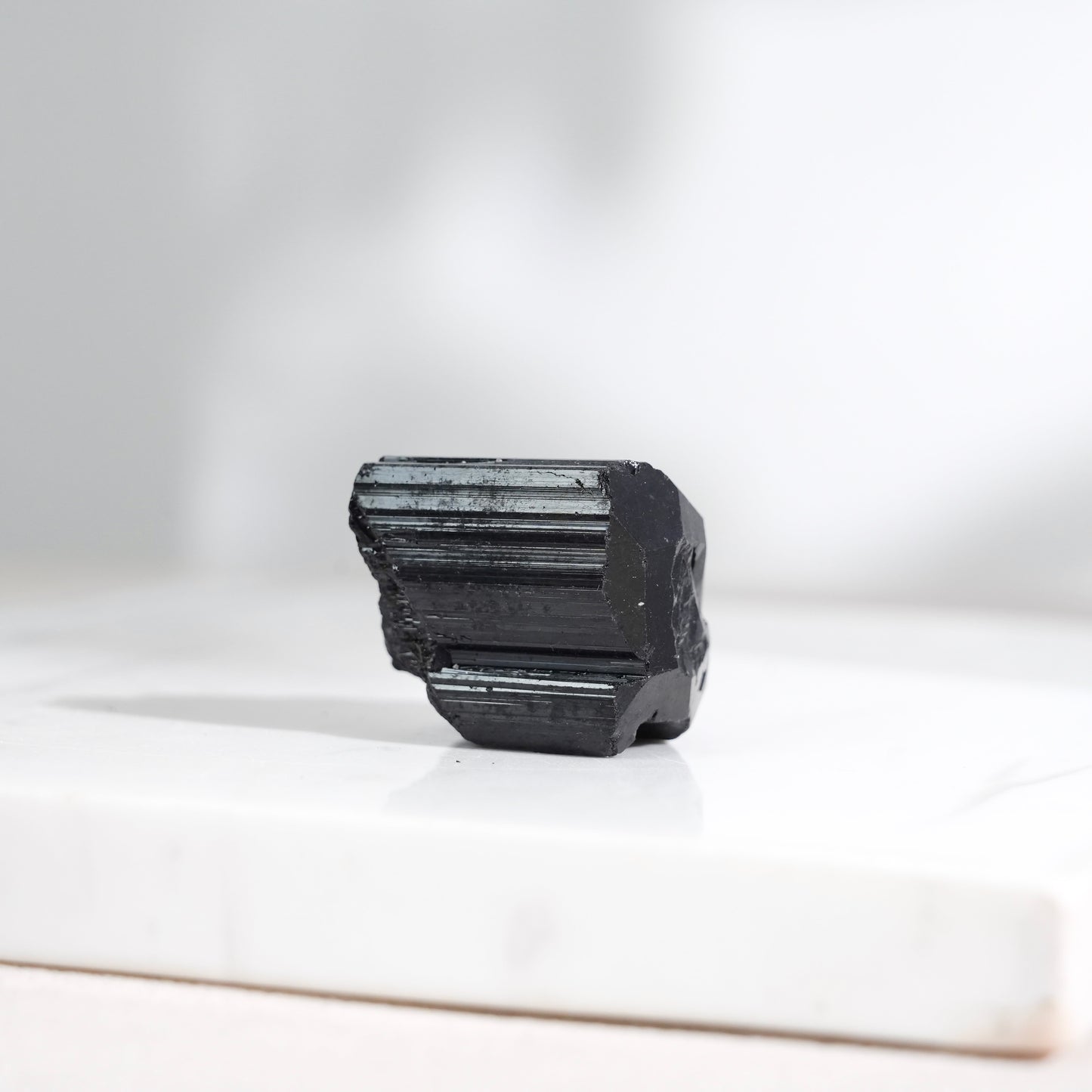 Mozambique lustrous black tourmaline 
