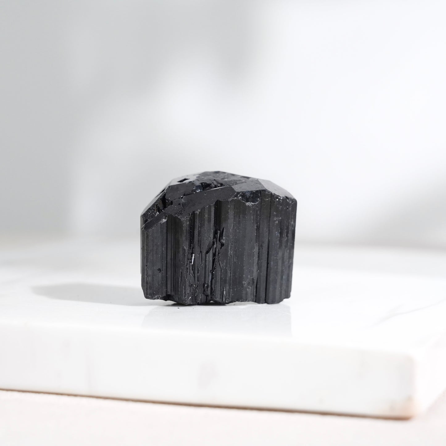 Mozambique lustrous black tourmaline 