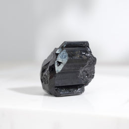 Glossy Black Tourmaline Raw Stone