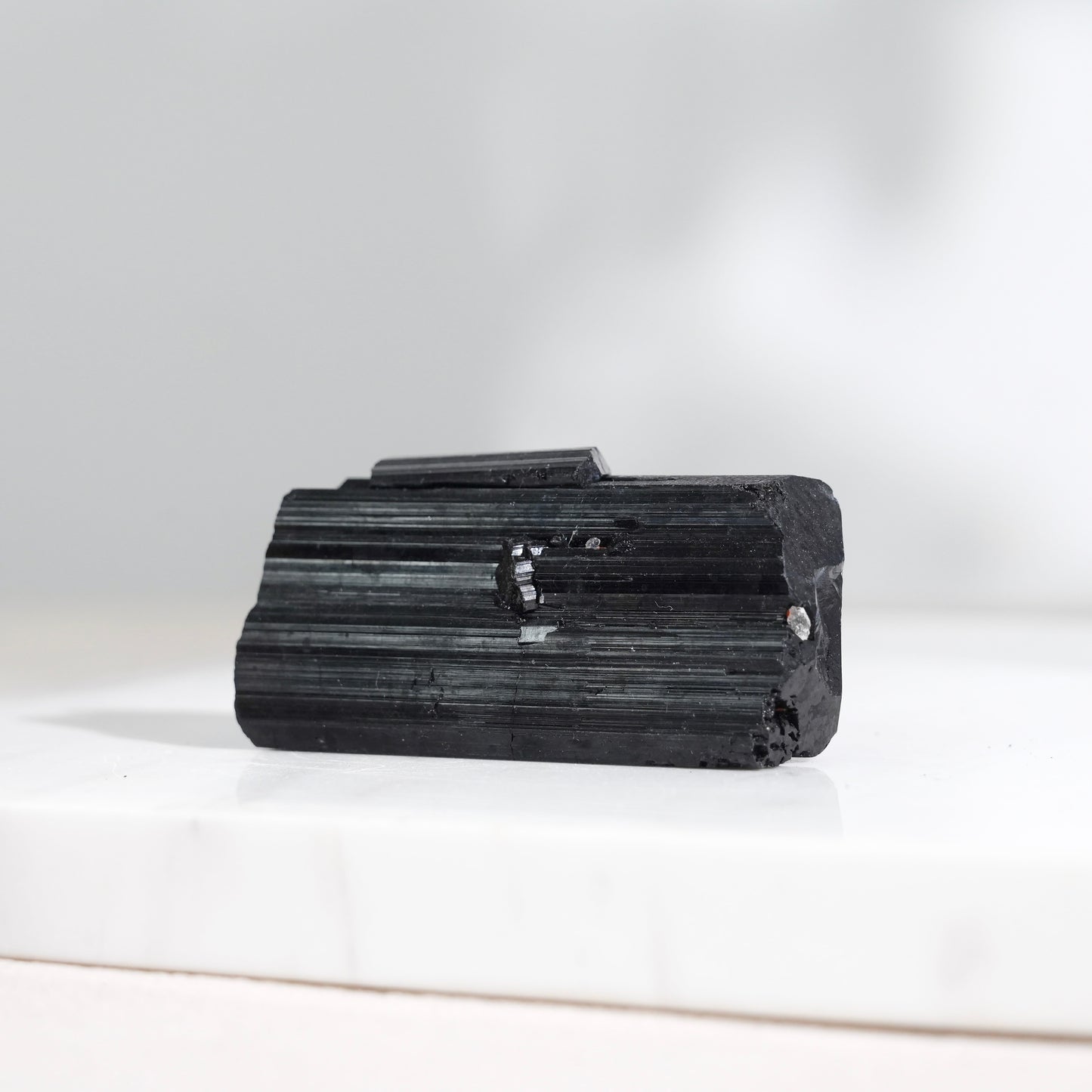 Mozambique lustrous black tourmaline 