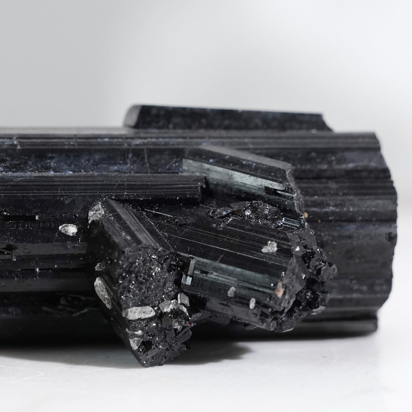 Mozambique lustrous black tourmaline 