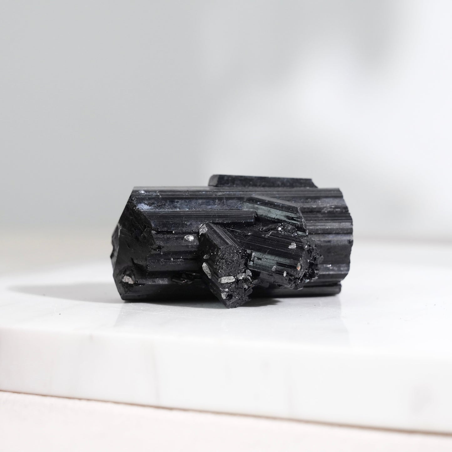 Mozambique lustrous black tourmaline 