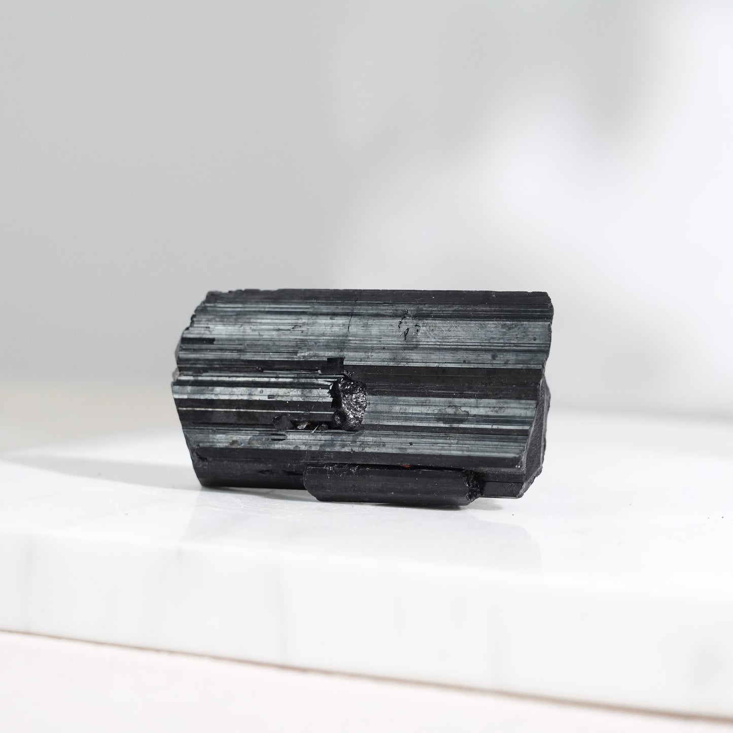 Mozambique lustrous black tourmaline 