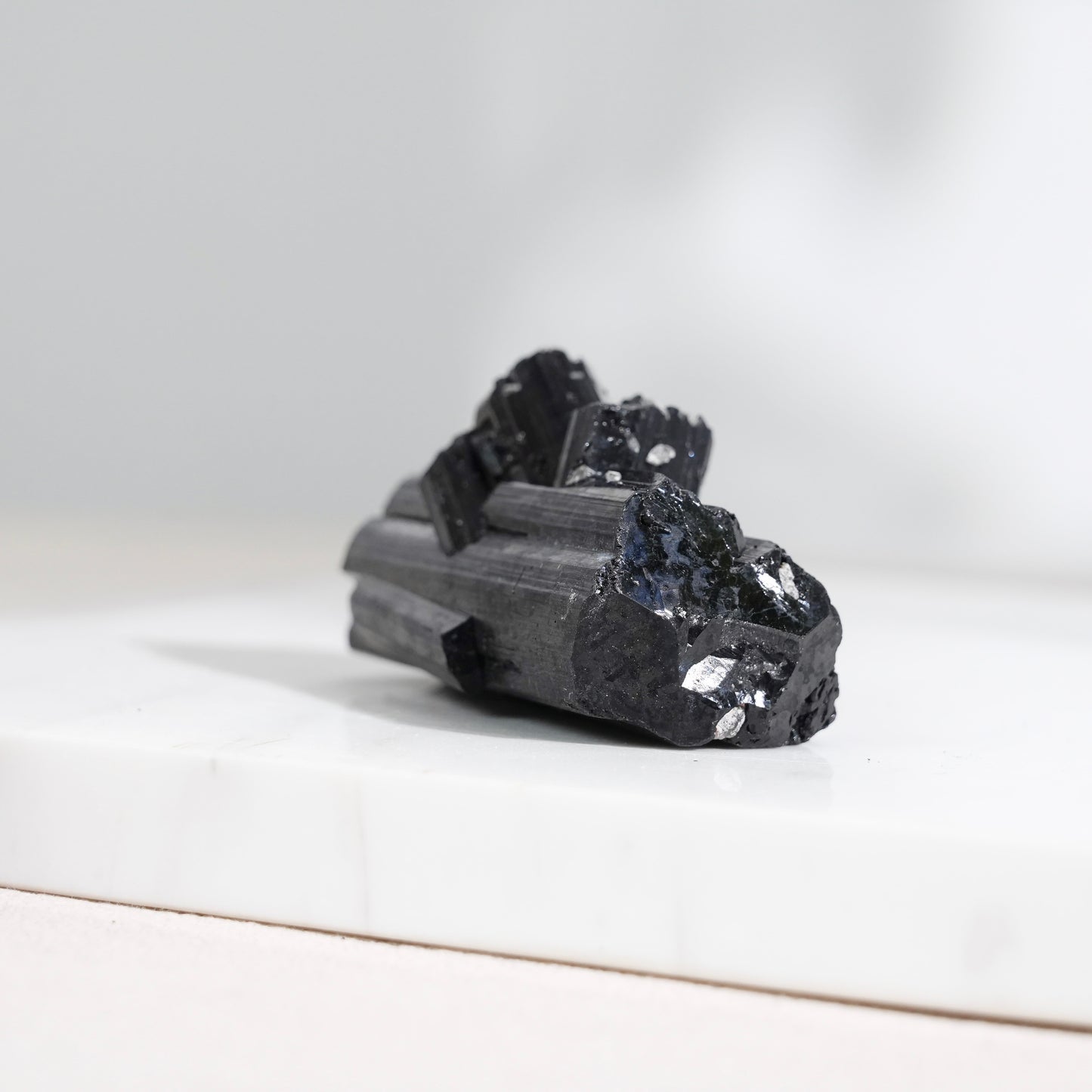 Mozambique lustrous black tourmaline 