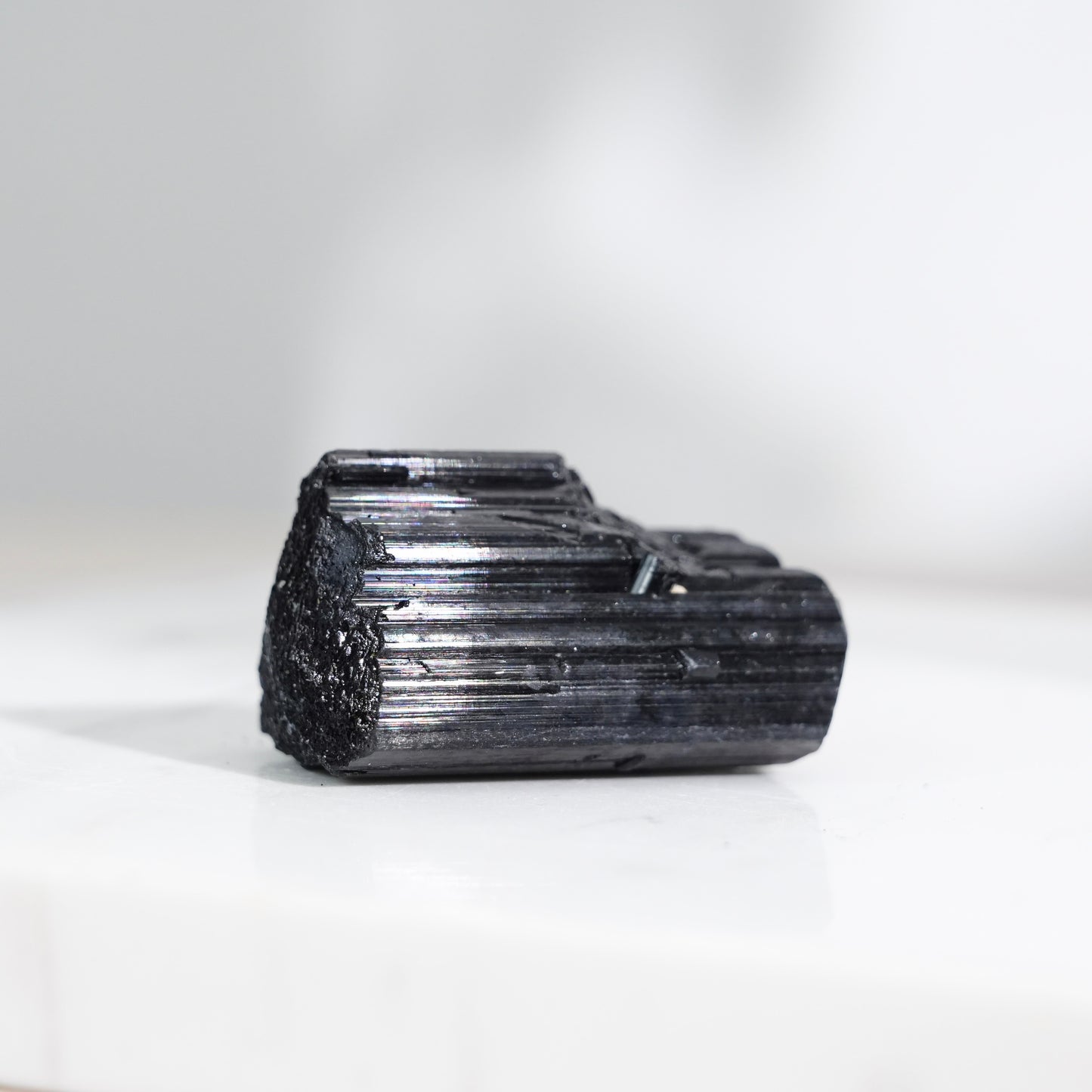 Mozambique lustrous black tourmaline 