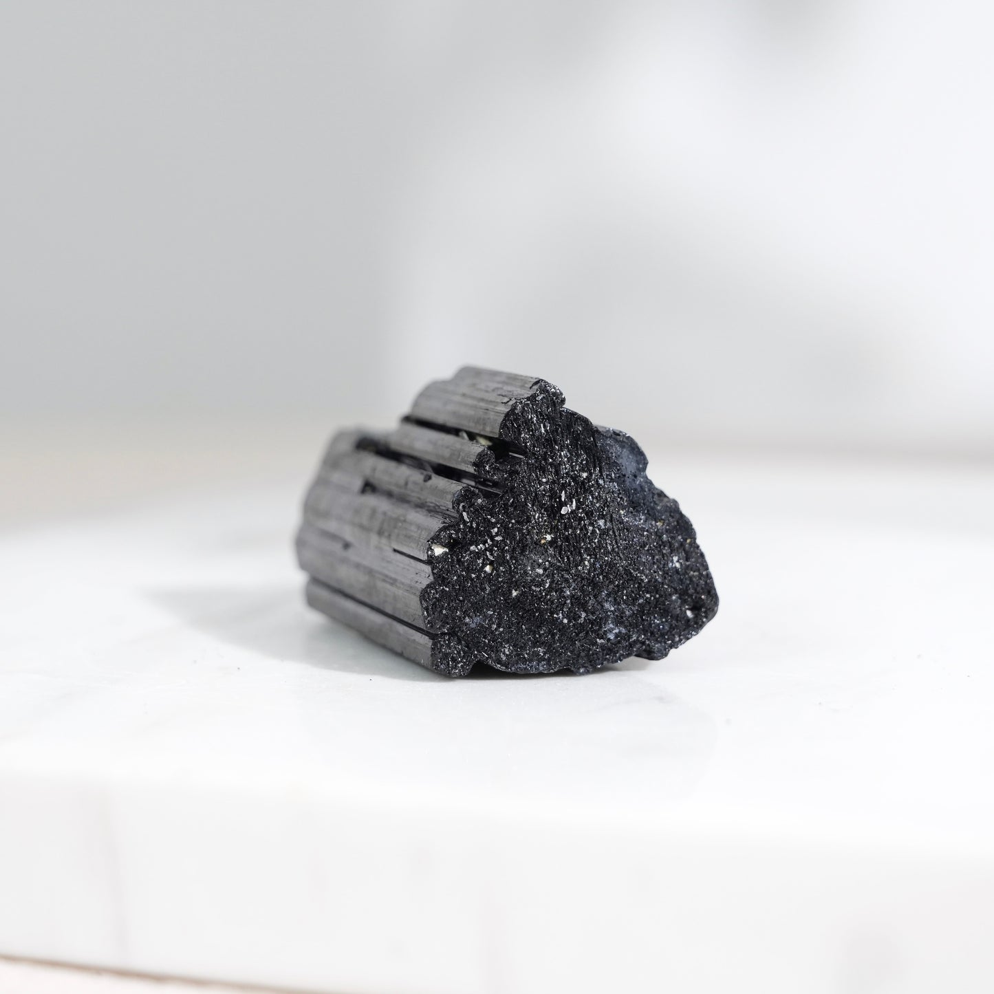 Mozambique lustrous black tourmaline 