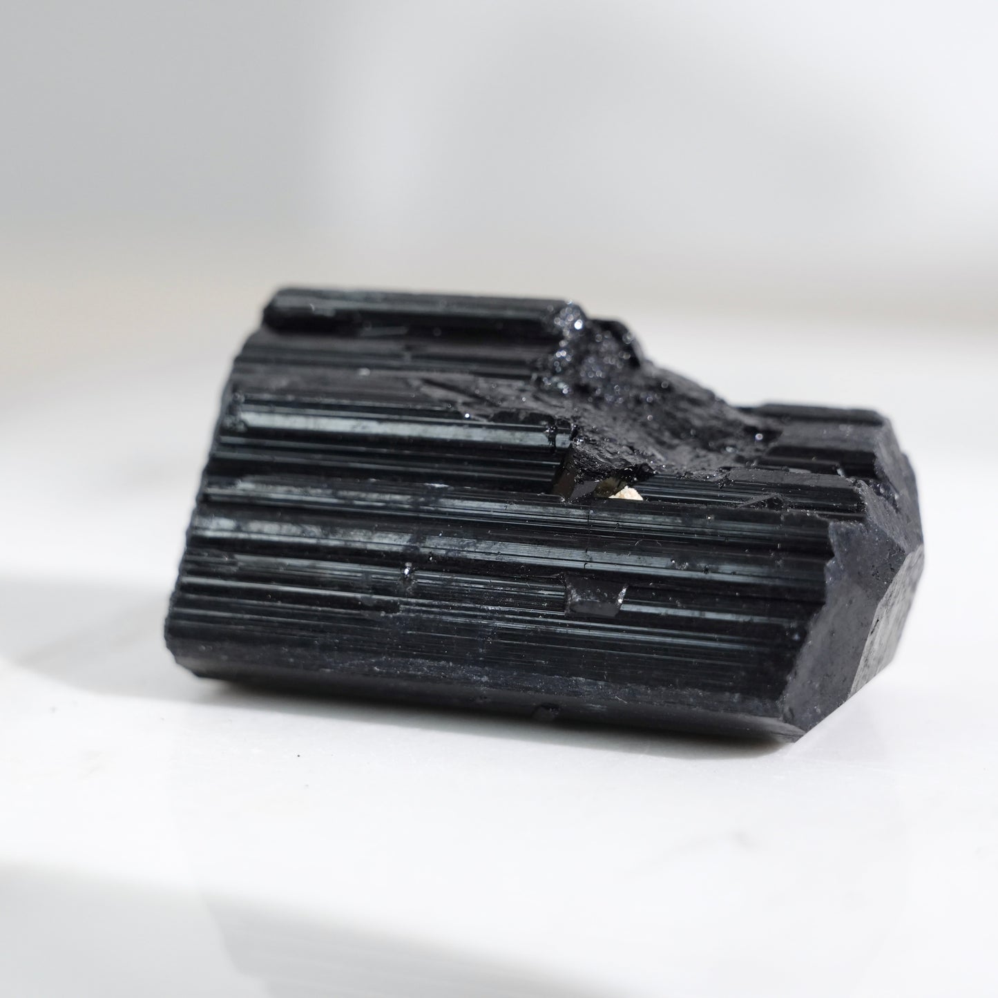 Mozambique lustrous black tourmaline 