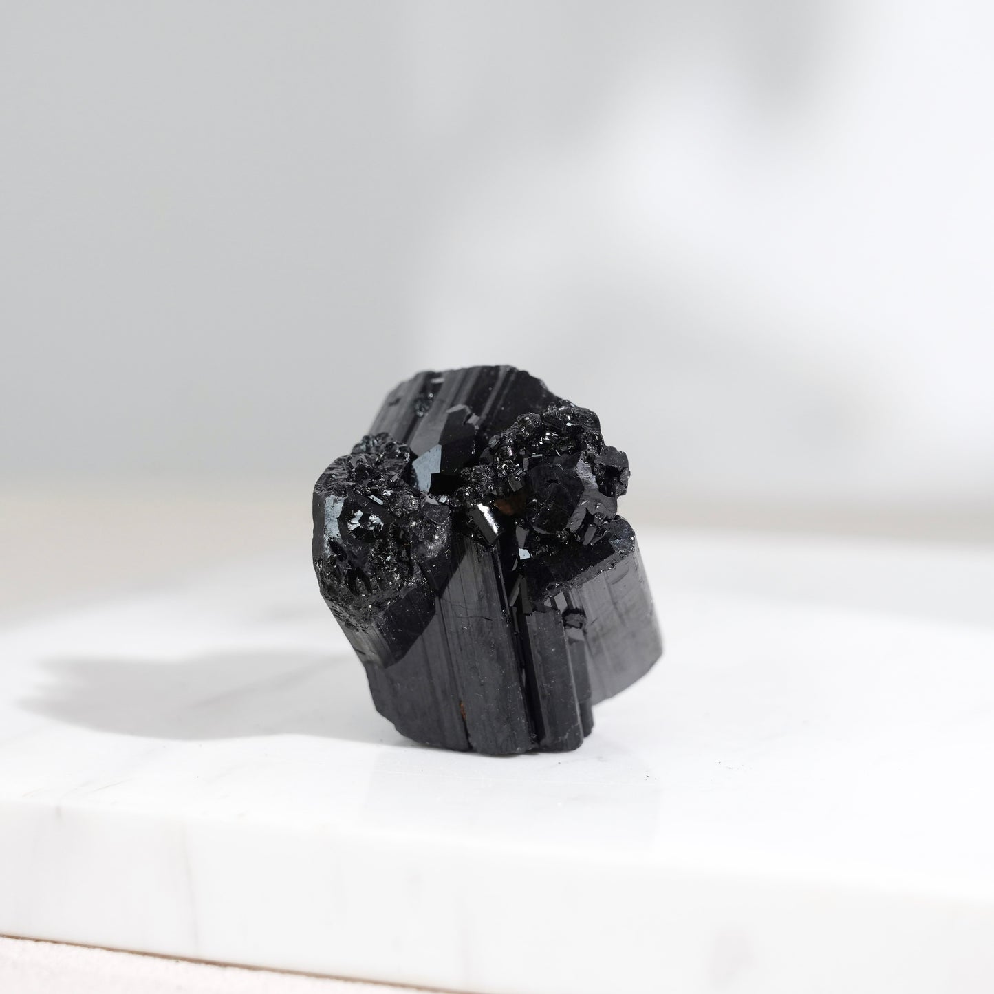 Mozambique lustrous black tourmaline 