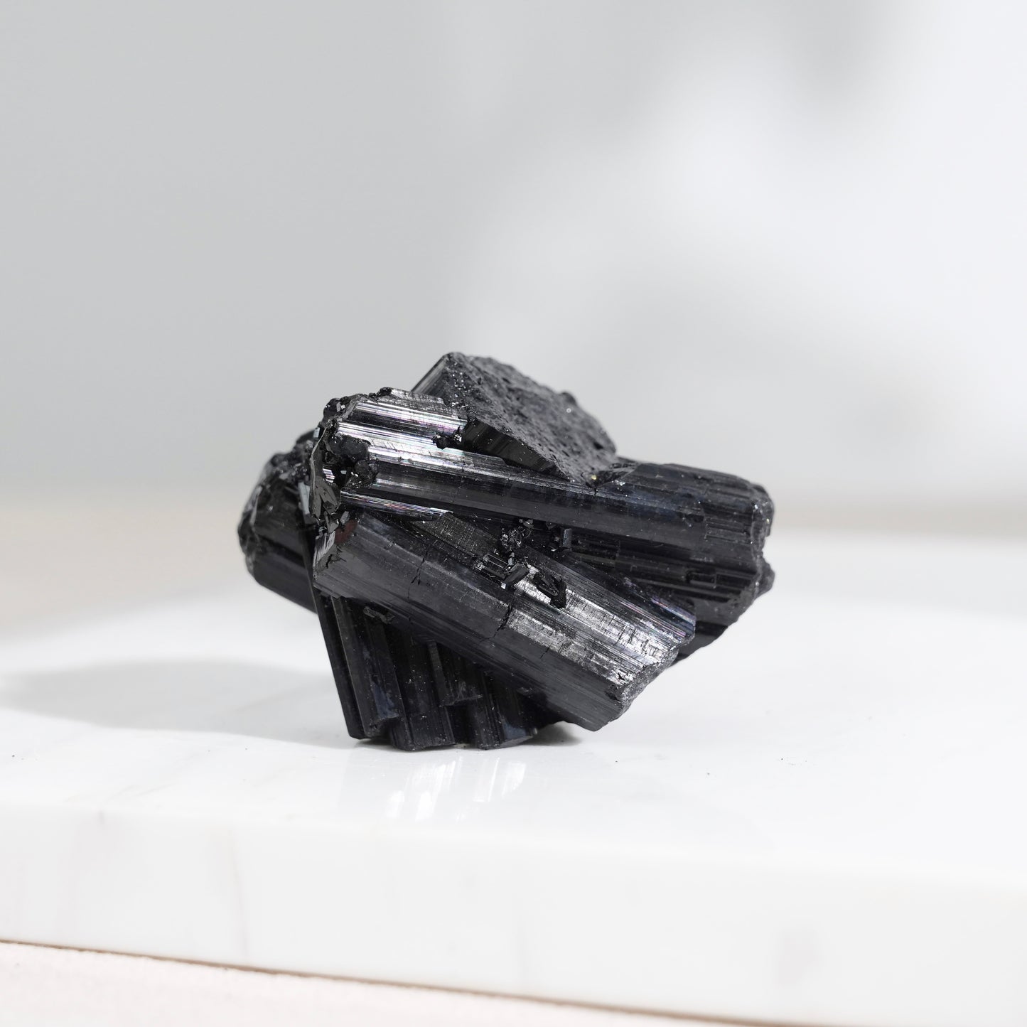 Mozambique lustrous black tourmaline 