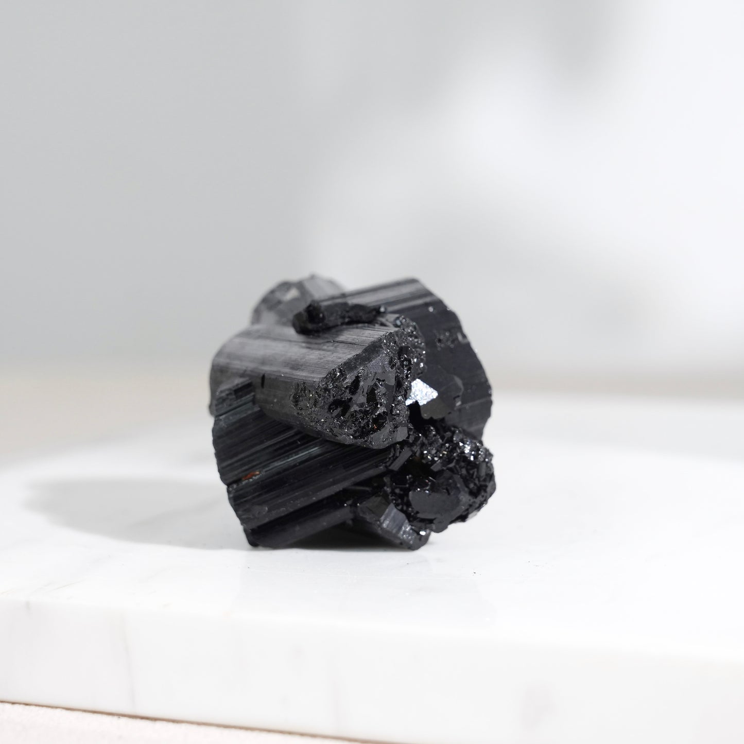 Mozambique lustrous black tourmaline 