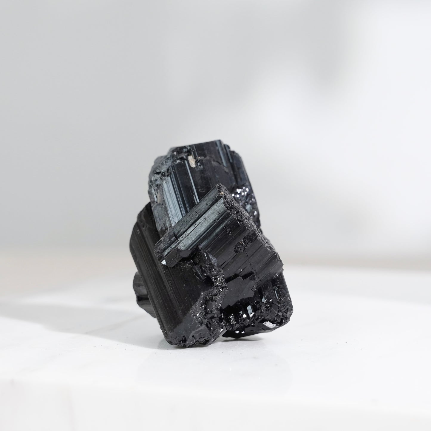 Mozambique lustrous black tourmaline 