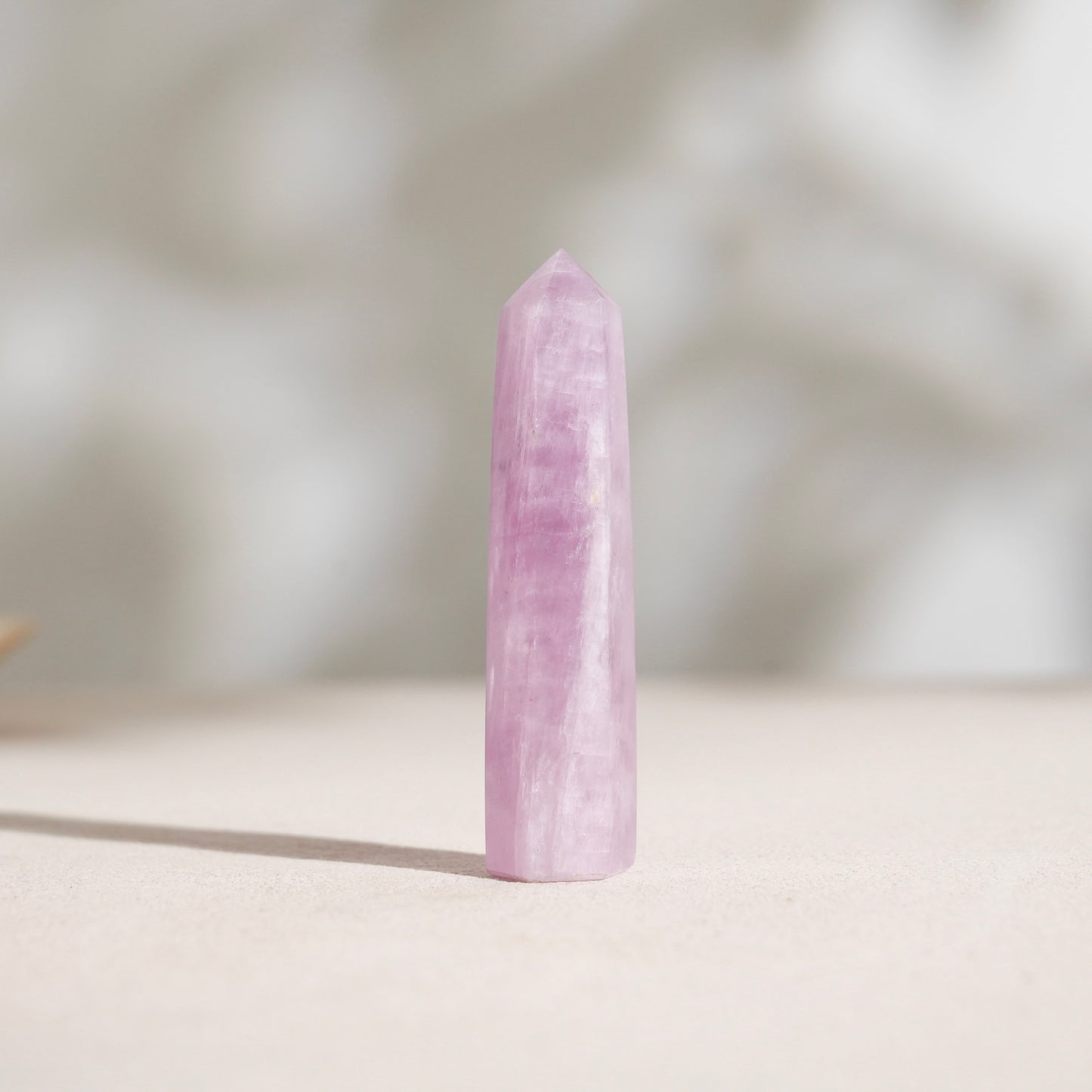 Lepidolite point