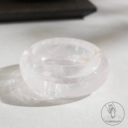 白水晶碗