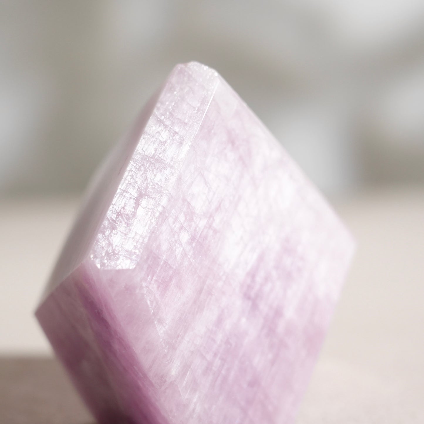 Lepidolite heart