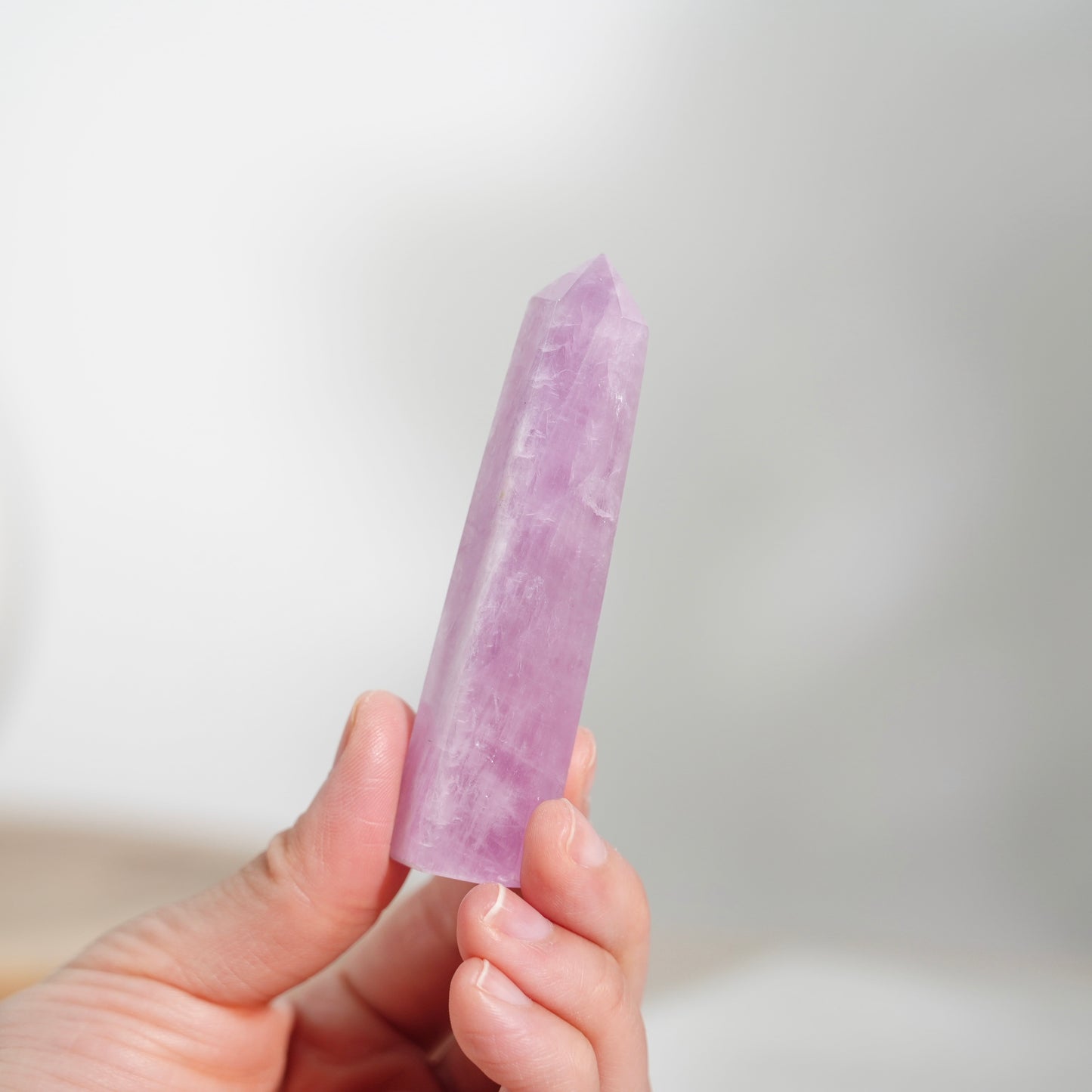 Lepidolite point