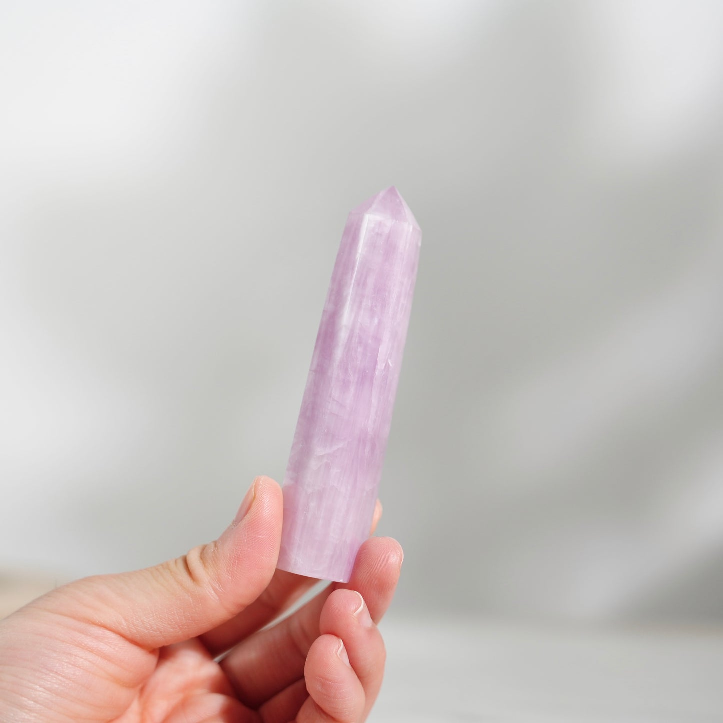 Lepidolite point