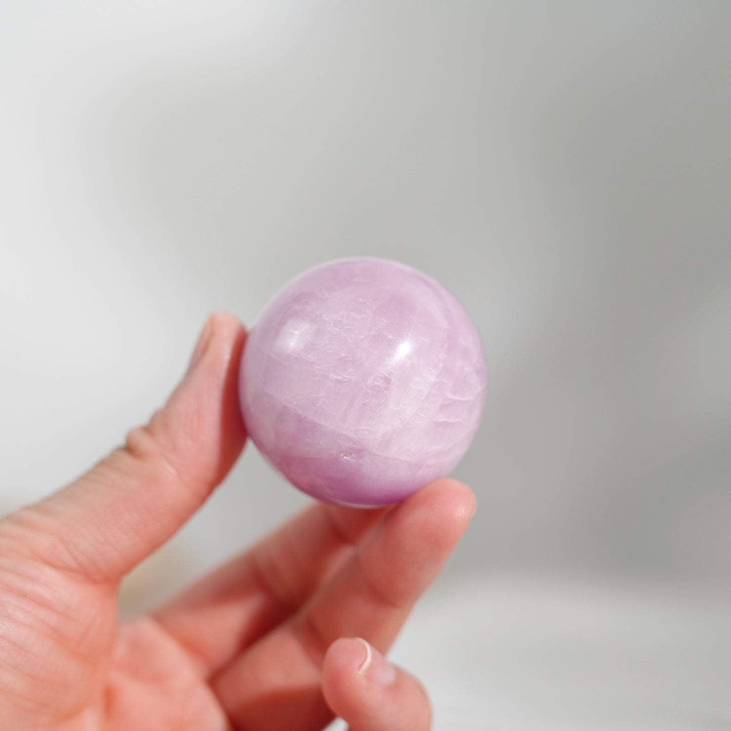 Lepidolite sphere