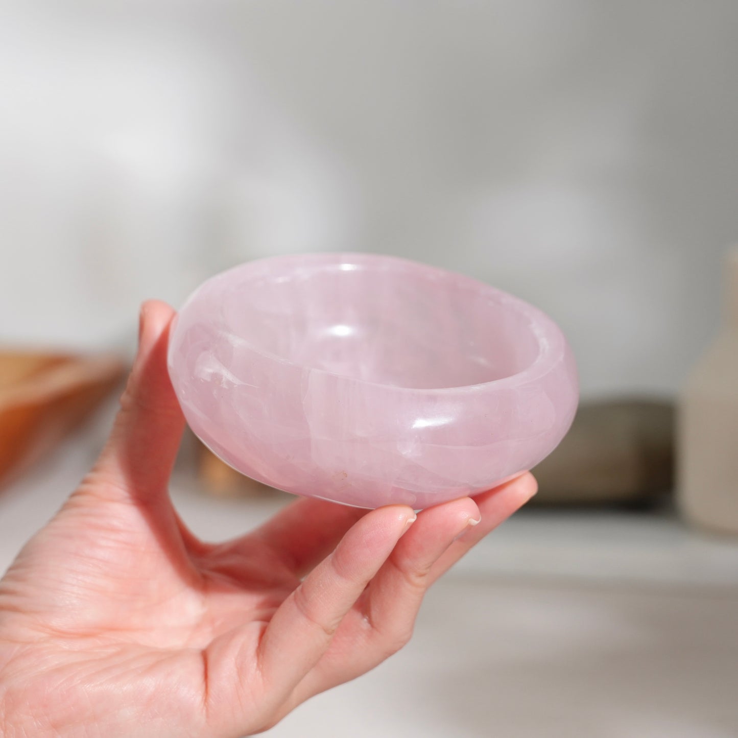 粉晶碗