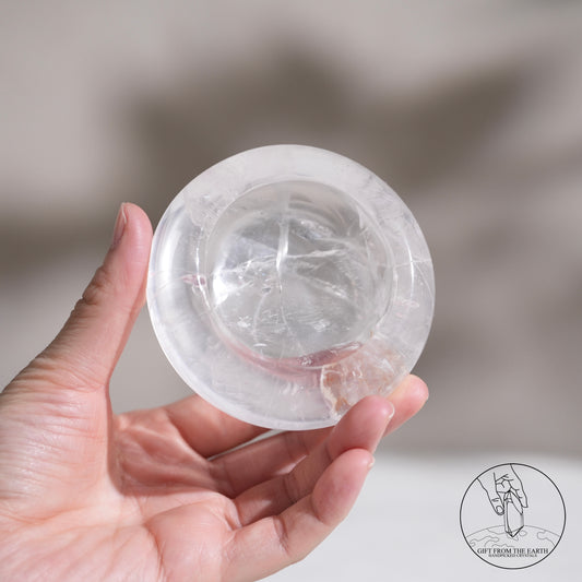 白水晶碗
