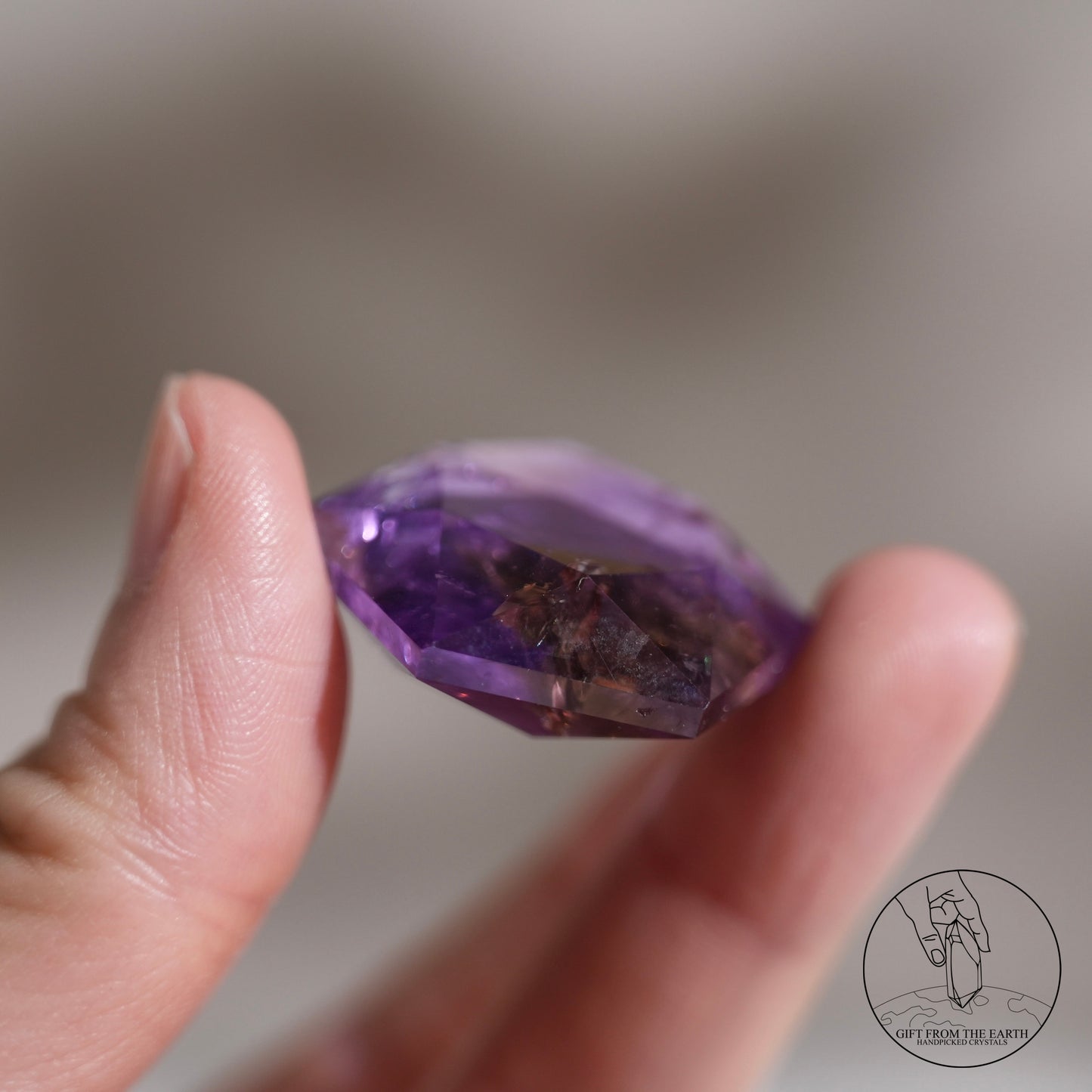 紫黃水晶大衛星