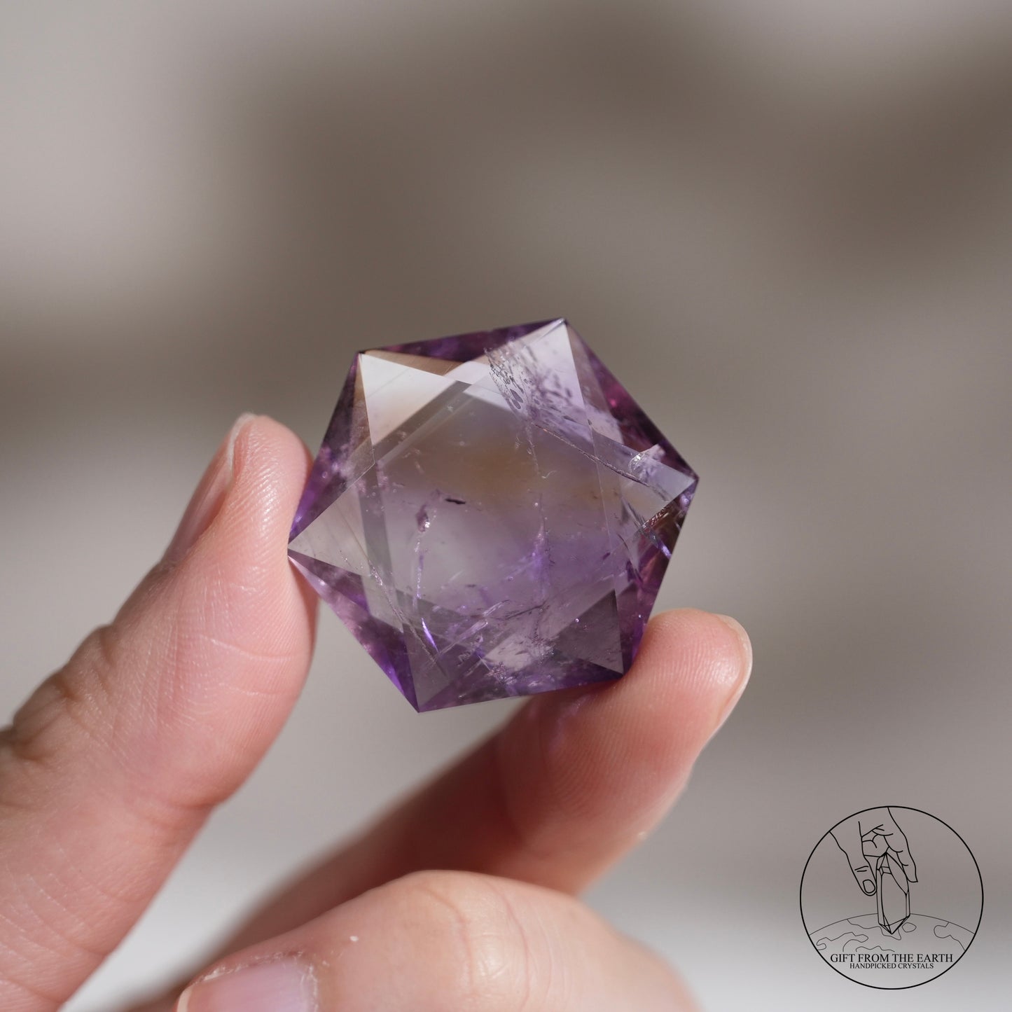 紫黃水晶大衛星