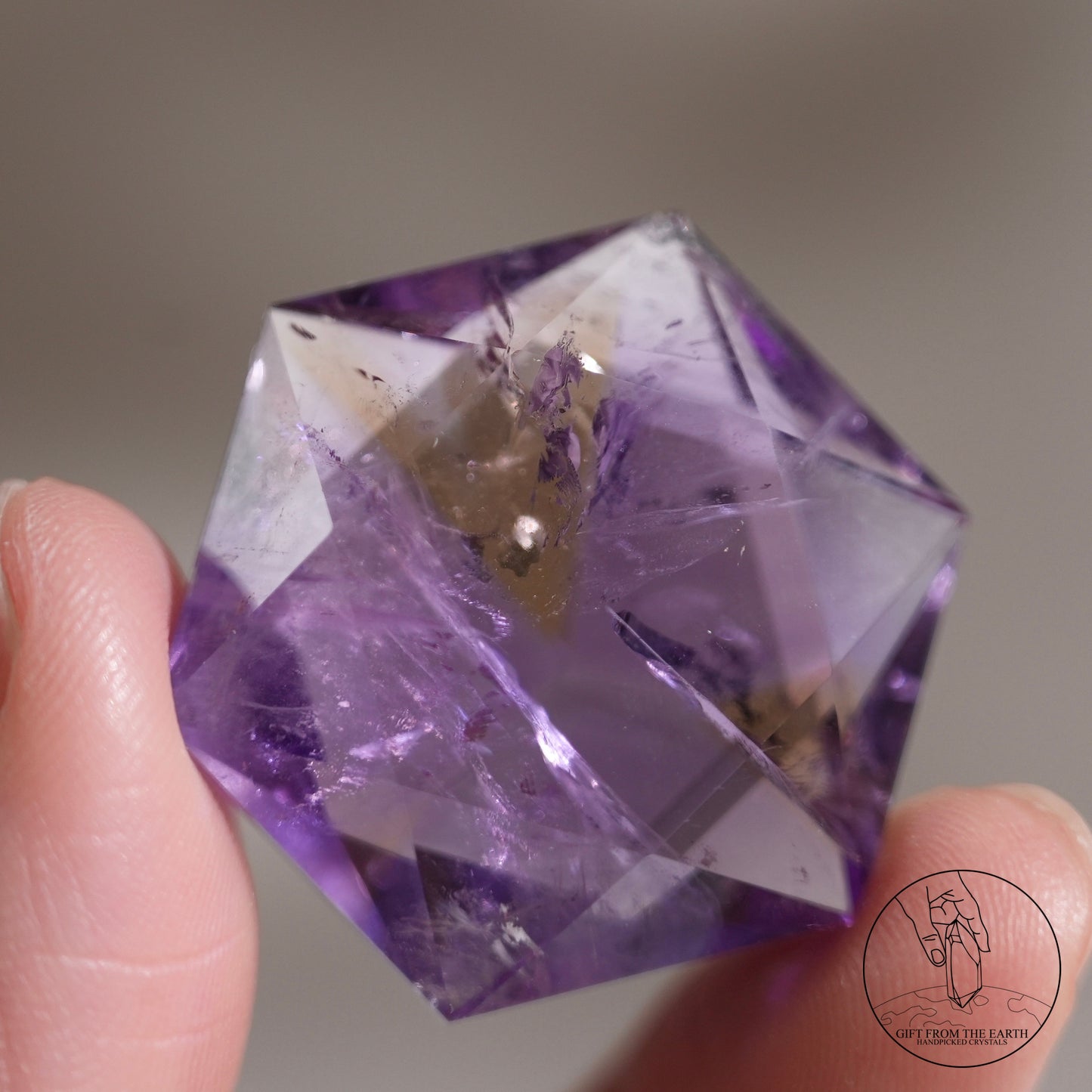 紫黃水晶大衛星