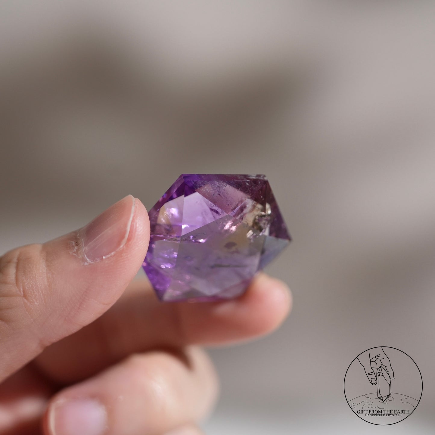 紫黃水晶大衛星