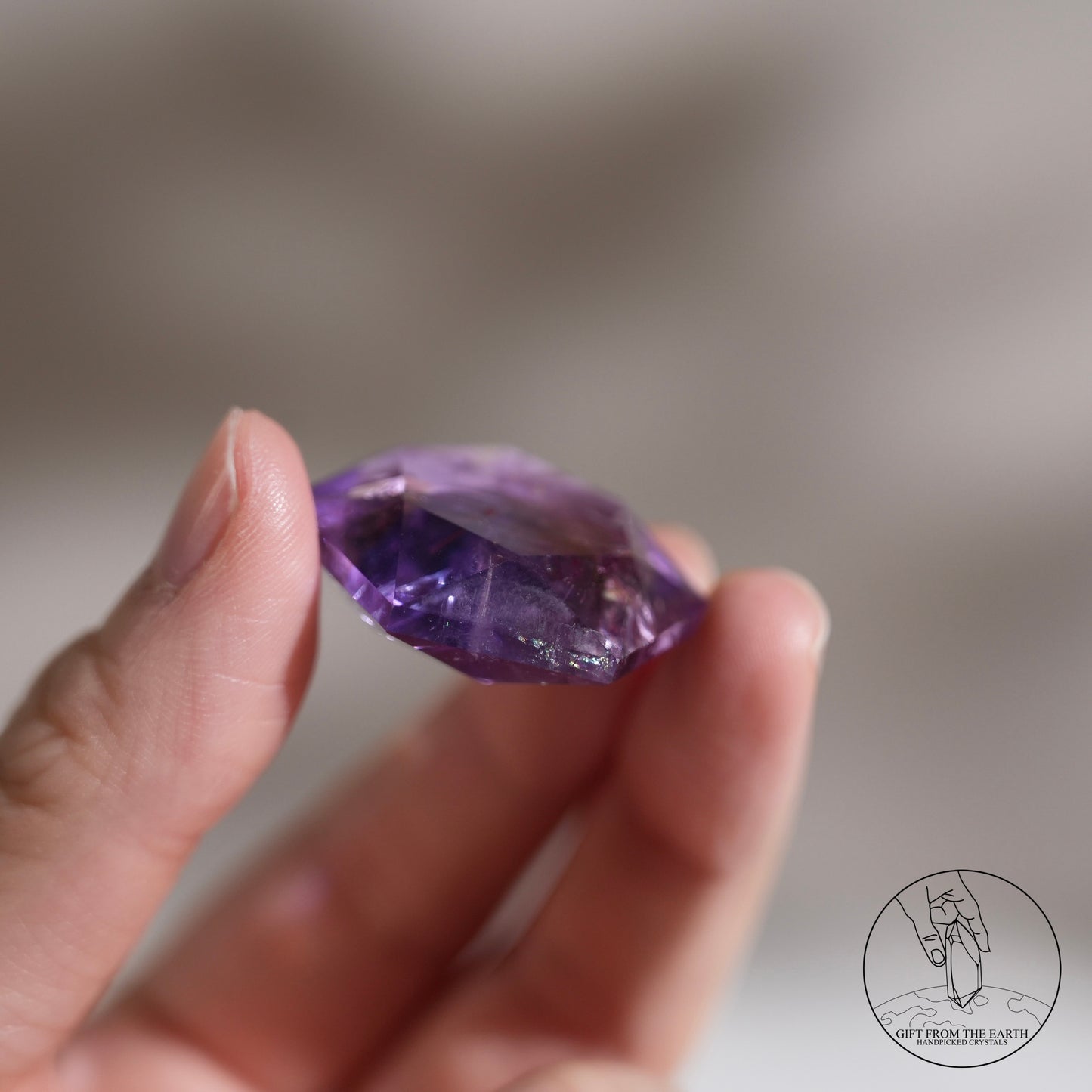 紫黃水晶大衛星