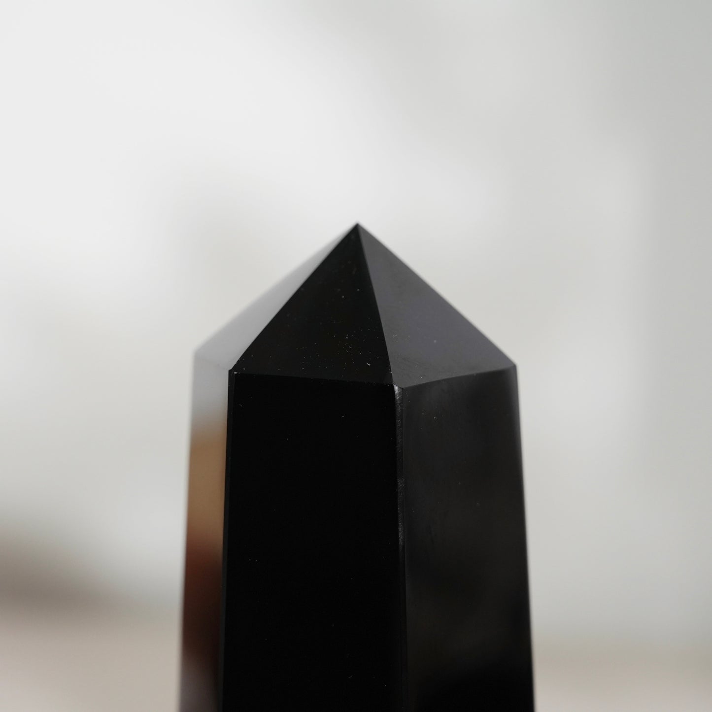 Golden obsidian sphere