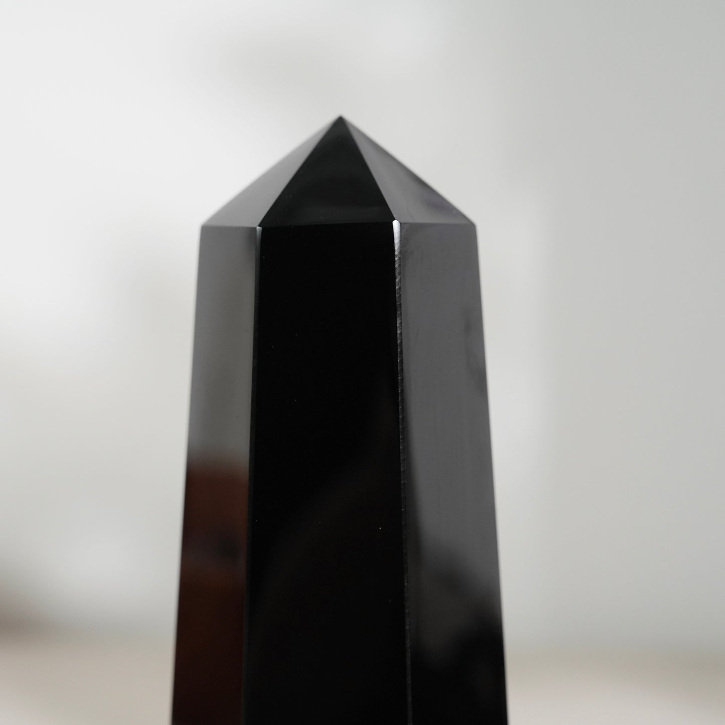Golden obsidian sphere