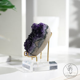 Heart Shape Amethyst Cluster