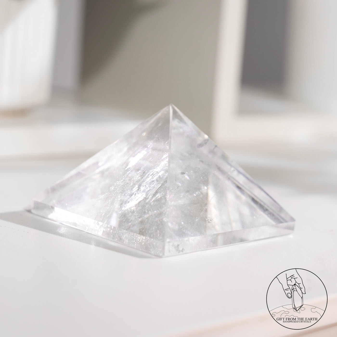 Clear Quartz Pyramid