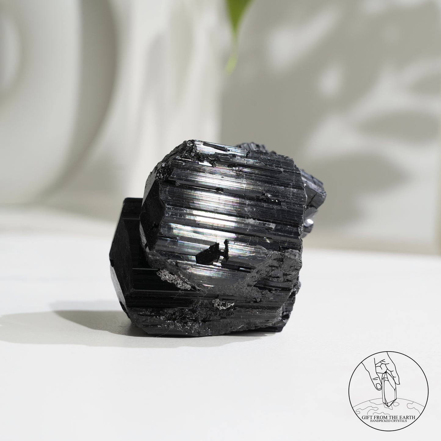 Mozambique lustrous black tourmaline 