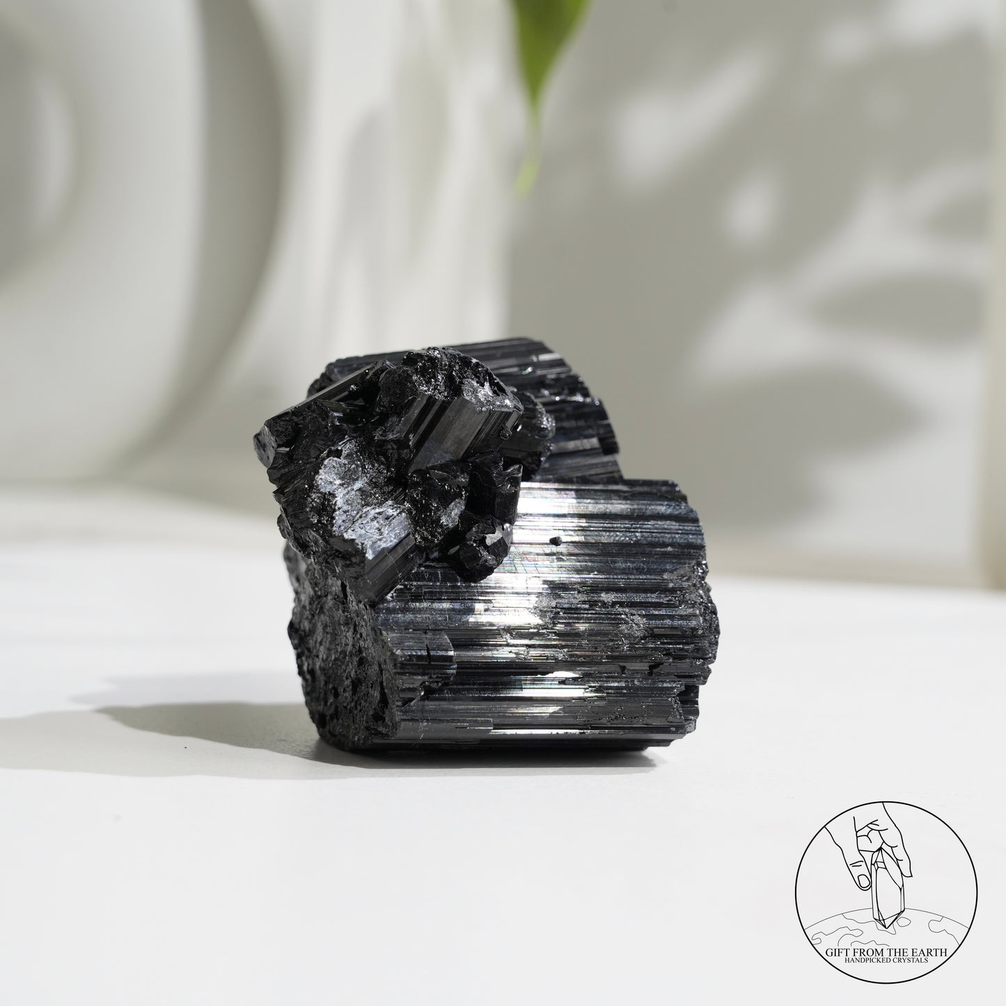 Mozambique lustrous black tourmaline 