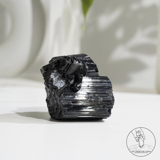 Mozambique lustrous black tourmaline 