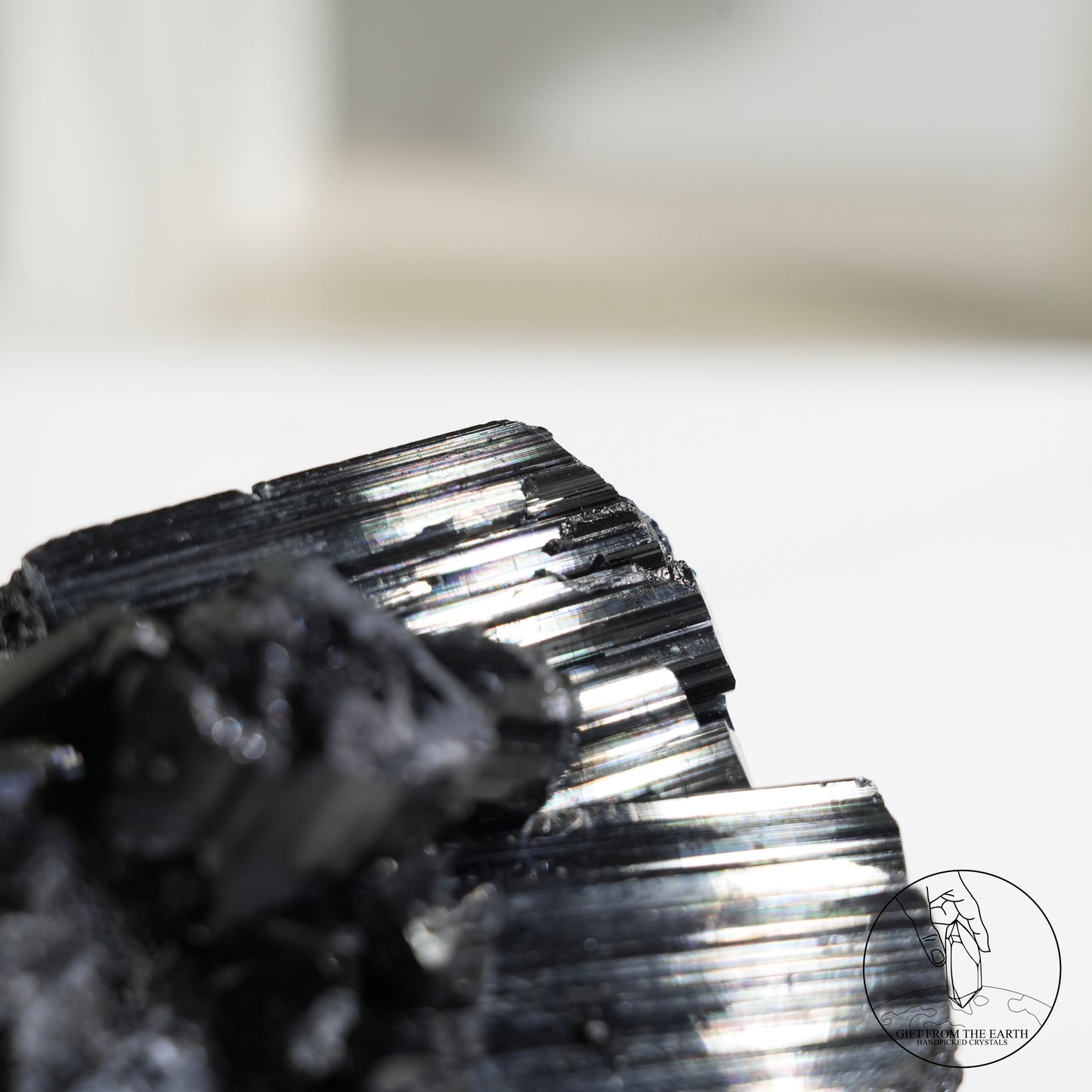 Mozambique lustrous black tourmaline 