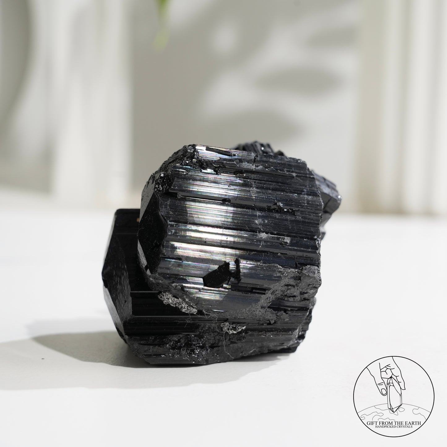 Mozambique lustrous black tourmaline 