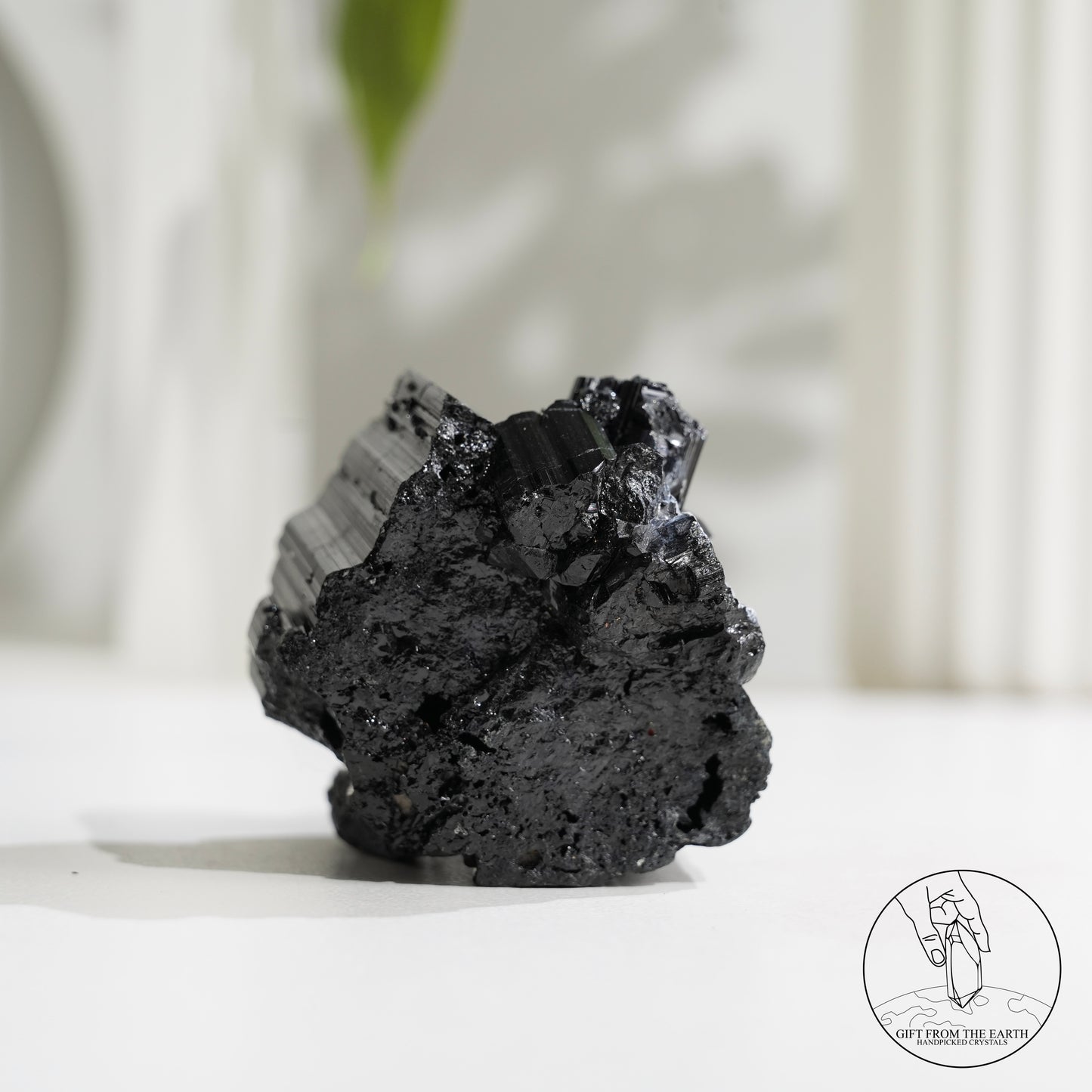 Mozambique lustrous black tourmaline 