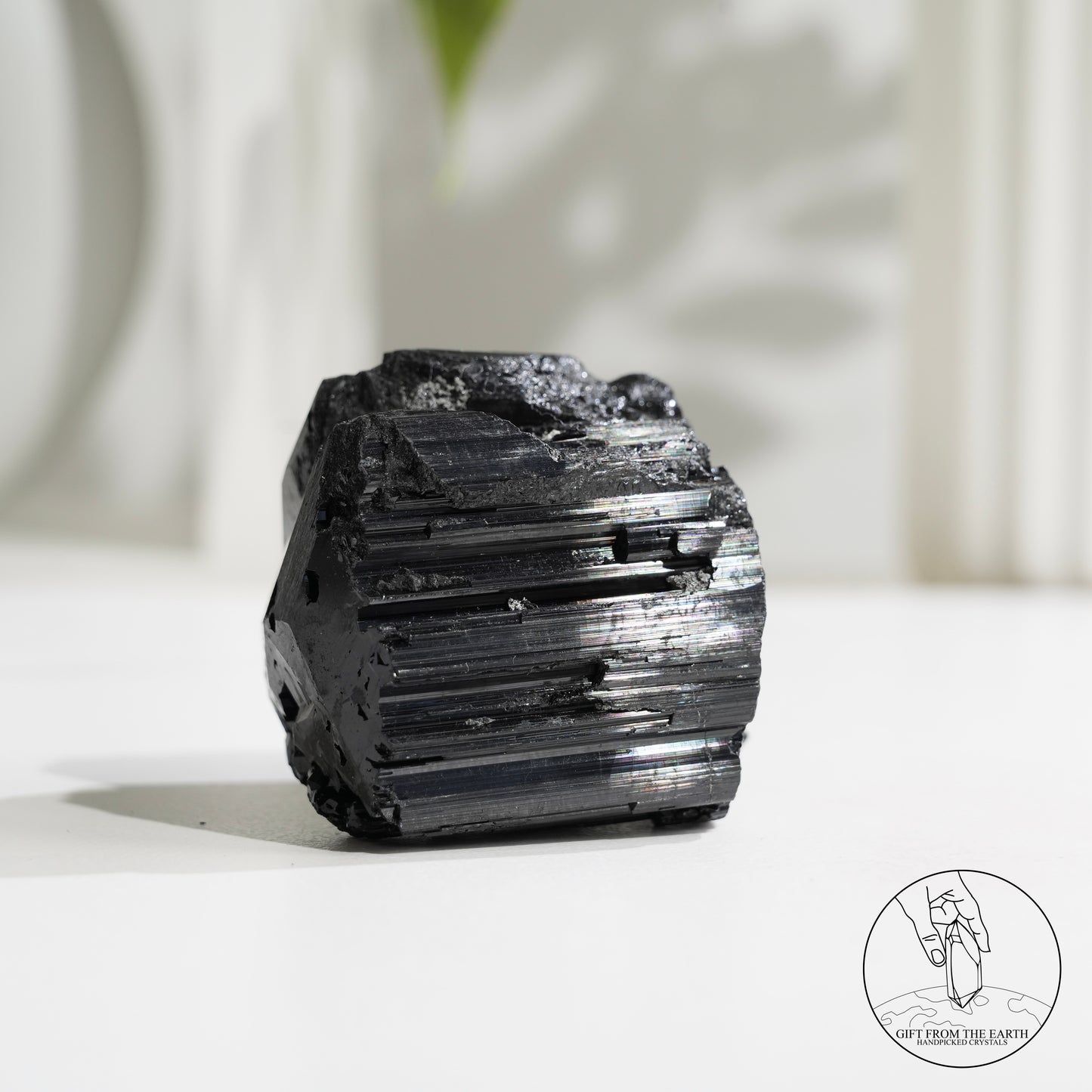 Mozambique lustrous black tourmaline 