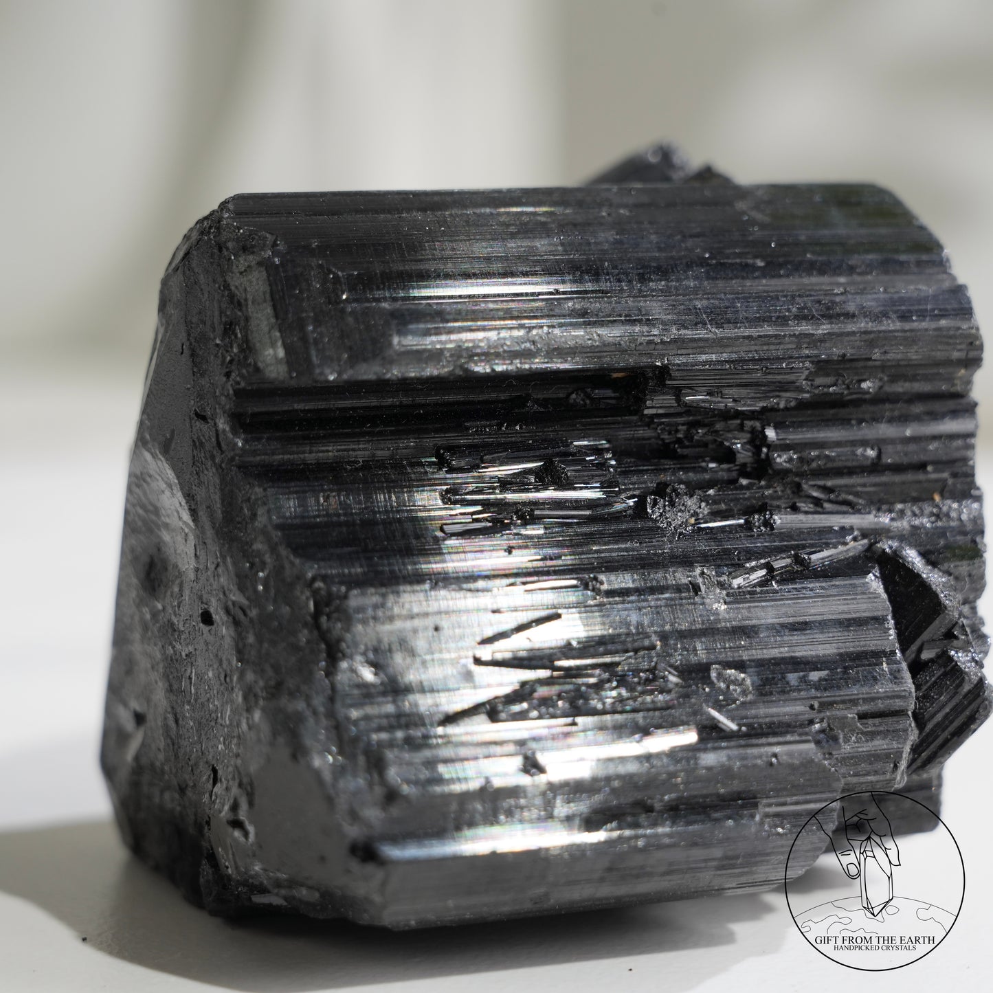 Mozambique lustrous black tourmaline 
