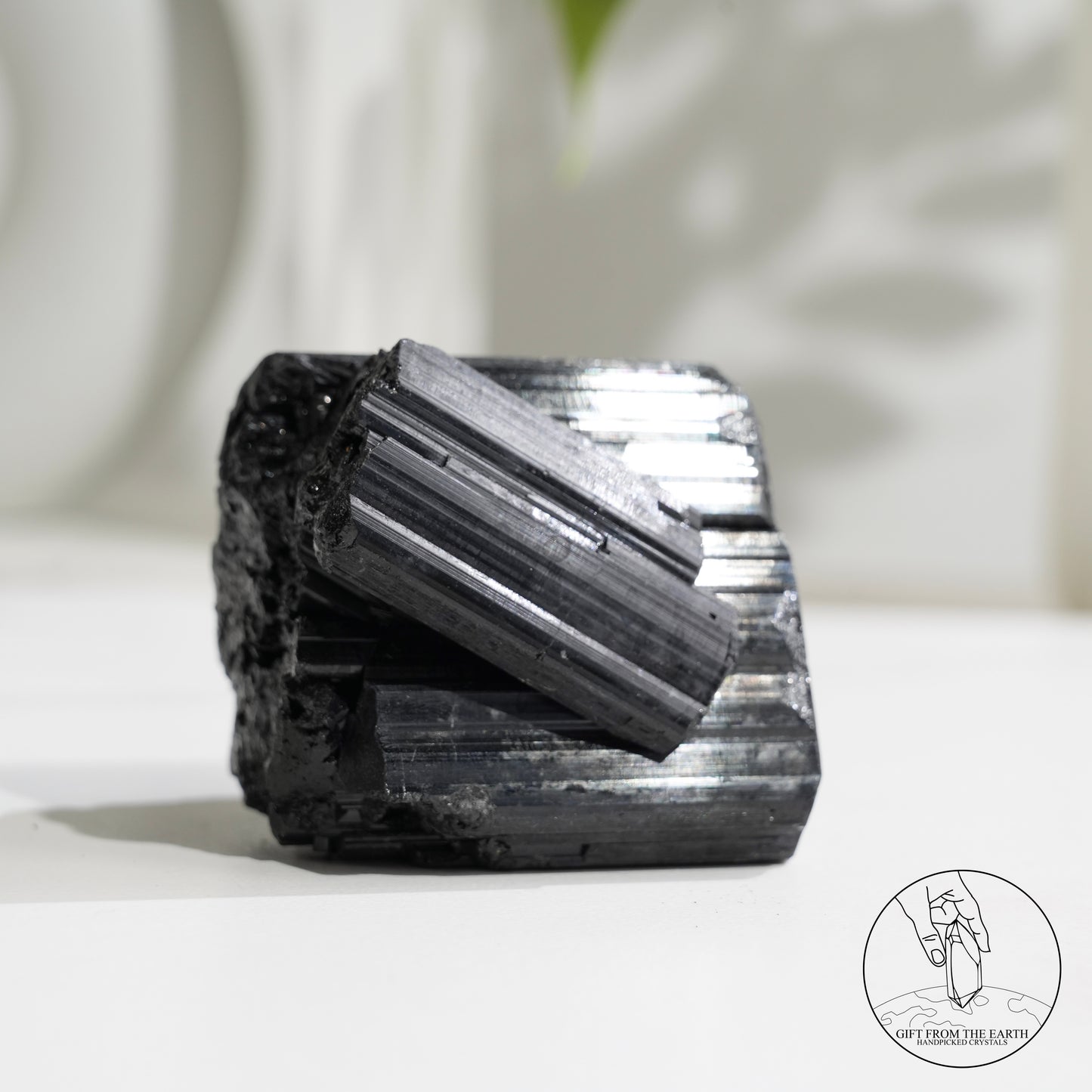 Mozambique lustrous black tourmaline 